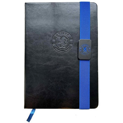 Chelsea FC Executive A5 Notepad Black/Blue (One Size)