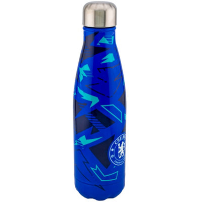 Chelsea FC Fragment Thermal Flask Blue/Navy/Mint Green (One Size)