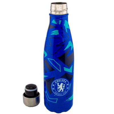 Chelsea FC Fragment Thermal Flask Blue/Navy/Mint Green (One Size)