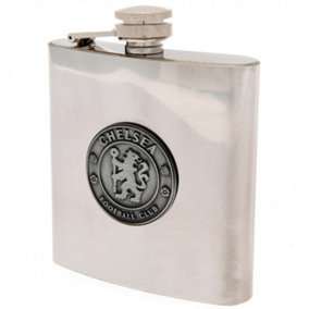 Chelsea FC Hip Flask Silver (One Size)