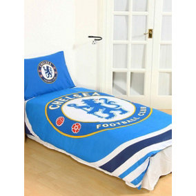Chelsea FC Pulse Single Duvet Cover and Pillowcase Set