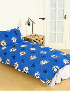 Chelsea FC Pulse Single Duvet Cover and Pillowcase Set