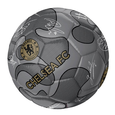 Chelsea FC Signature 32 Panel Football Silver (5)