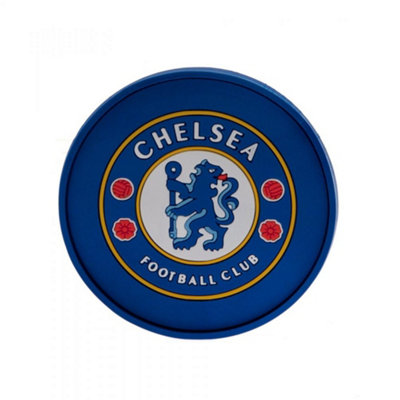 Chelsea FC Silicone Coaster Blue (One Size)