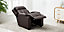 Chelsea Leather Push Back Cinematic Inspired Recliner Chair