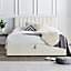 Chelsea Ottoman Cream Boucle - King Bed Frame Only