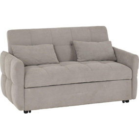 Chelsea Sofa Bed in Silver Grey Fabric