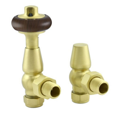 Chelsea Thermostatic Radiator Valve Brushed Brass