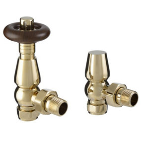 Chelsea Thermostatic valve Polished Brass
