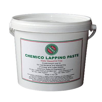 Chemico Back Lapping Paste, Industrial 2.5kg Water Based. Coarse 80 grit Gel. Price per 1.