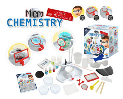 Chemistry Lab Childrens Science 30 Experiment Crystals Laboratory Set - Age 8+