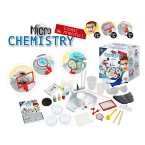 Chemistry Lab Childrens Science 30 Experiment Crystals Laboratory Set - Age 8+