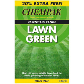 Chempak Essentials Lawn Green 1.2kg x 1 Unit