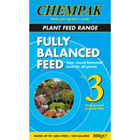 Chempak Formula No 3 Fully Balanced Feed 750g x 1 Unit