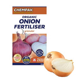 Chempak Organic Onion Garlic Leek Fertiliser Granular Nitrogen Plant Feed 750g