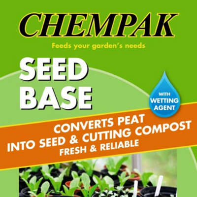 Chempak Seed Base with Soluwet Wetting Agent - 525g x 2 - Thompson & Morgan