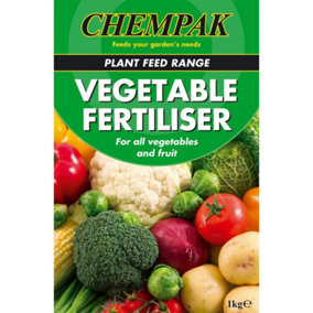 Chempak Vegetable Fertiliser 12 x 1kg Packs