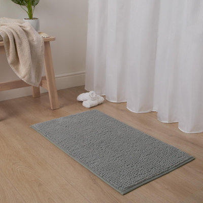 Chenille Noodle Non-Slip Soft Shower Bath Mat