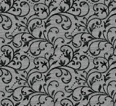 Chepstow Court Commercial Woven Carpet by Remland (Grey / Black Floral, 5m x 4m)