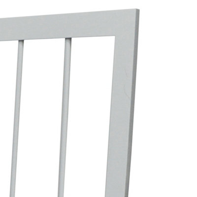 CHERISH 3 Section Wooden Solid Wood Folding Pet Gate White - 4