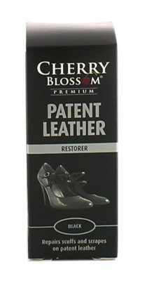 Cherry Blossom Patent Restorer Shoe Care  black