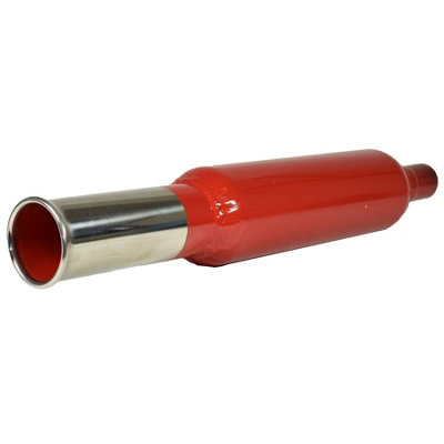 Cherry Bomb Universal Tail Bomb Chrome Tail Pipe Round End Exhaust Pipe ...