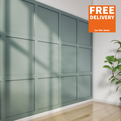 Cheshire Mouldings Mediumdensity fibreboard (MDF) Shaker Wall