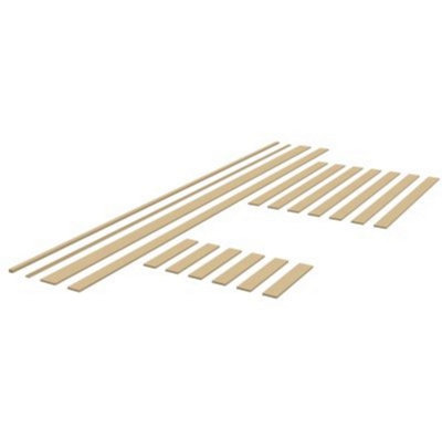 Cheshire Mouldings WPKT6 Shaker Wall Panelling Kit (H) 2400mm (W) 63mm (T) 9mm 2 Pack