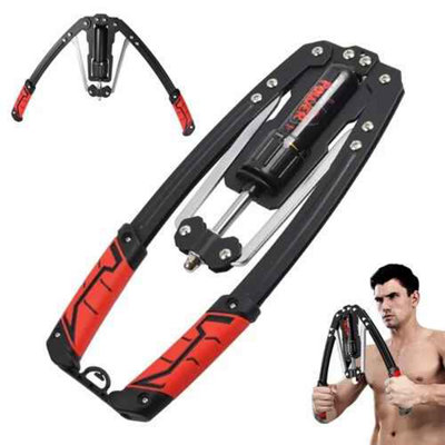Chest Expander Bar Adjustable resistance tool for arm and upper body ...