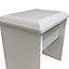 Chester Stool in White (Ready Assembled)