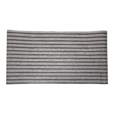 Chic 3D Wooden Slat Wallpaper, Non-Woven Paste for Stylish Wall Covering 10m x 60cm