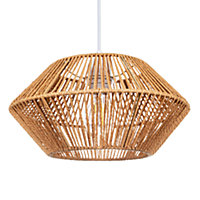 Chic Designer Super Eco-Friendly Natural Brown Paper String Easy Fit Light Shade