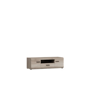 Chic Link TV Cabinet - H440mm x W1380mm x D520mm, Oak Sonoma with Ample Storage