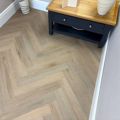 Chic Parquet Dry Back LVT Luxury Vinyl Flooring Oak Limed 8005 (5.018m²)