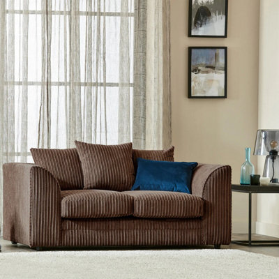 Chocolate deals brown couch