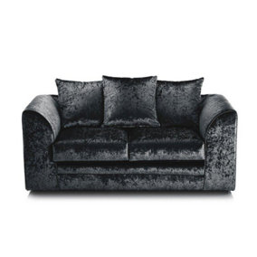 Chicco Velvet Fabric 2 Seater Sofa