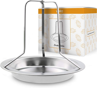 Review LOVFASHION Chicken Roaster Rack Beer Can Folding Stainless Steel
