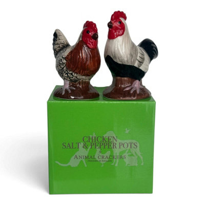 Chickens Design Ceramic Salt And Pepper Shaker Set, Gift Boxed Hen ...