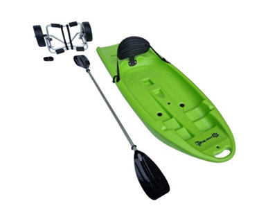 Child's Sit On Top Kayak 1.8M With Trolley and Paddle Price Comparisons | Compare The Build