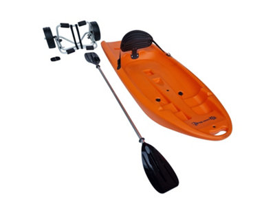 Child's Sit On Top Kayak 1.8M With Trolley and Paddle Price Comparisons | Compare The Build