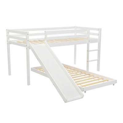 Adjustable loft bed deals frame