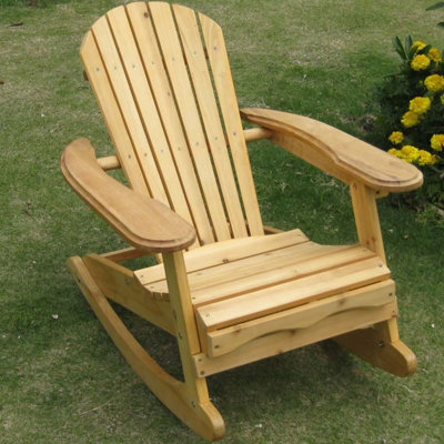 Children's Outdoor Indoor Adirondack Rocking Chair