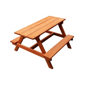 Children's Wooden Picnic Table