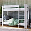 Childrens Bunk Bed Single 3ft White