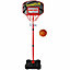 Childrens Free Standing Basketball Net Hoop Backboard Adjustable Stand Ball Set