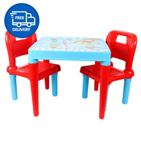 Childrens Table And Chair Set Hobby & Study Table by Laeto Professor Brush - INCLUDES FREE DELIVERY