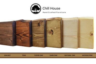 Chill House Rustic  Floating Shelf 9x2 inch, Dark Oak, 100cm