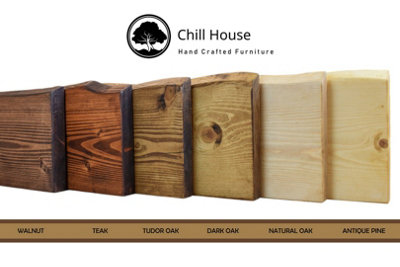 Chill House Rustic  Floating Shelf 9x2 inch, Dark Oak, 80cm