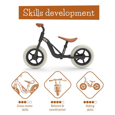 Chillafish Charlie 10 Inch Balance Bike Black - INTEGRATED CARRY HANDLE ...