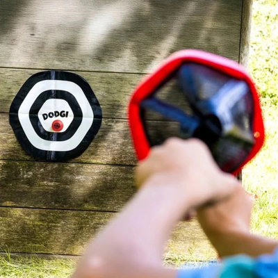 Chillafish Dodgi 4-Pack Shoot & Catch Slingshot Game 4 Rackets 12 Balls ...